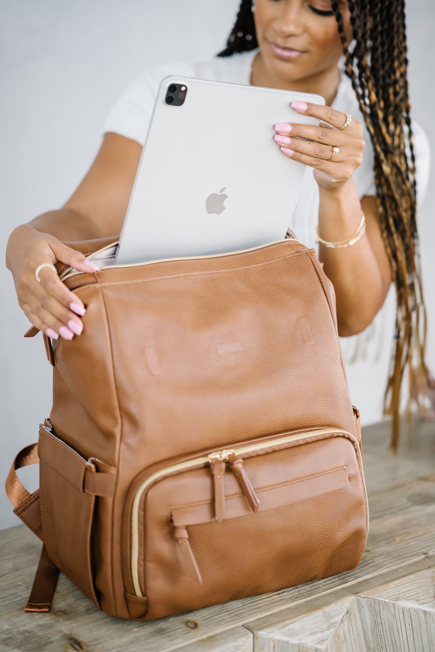 breast pump backpacks with laptop compartment Radley Backpack Colorful Backpack, Laptop Bag, With insulated side pockets Model:40HA Series-Light Pink